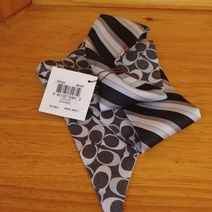 Reversible Coach Scarf or Bag Tie